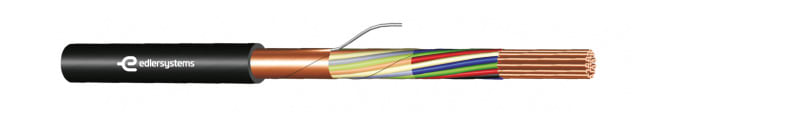 KABEL-LEITUNGEN - Polyethylen-isolierte Fernsprechkabel für Ortsnetze F-2YC2Y 2X2X0,6 SW