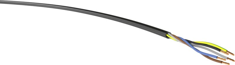 KABEL-LEITUNGEN - PVC-Schlauchleitung H05VV-F (YMM) 5G1,5 SW Eca