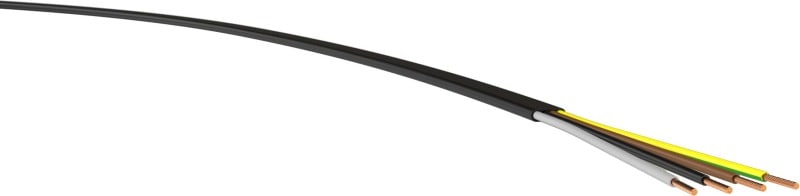 KABEL-LEITUNGEN - PVC-Flachleitung für geringe und mittlere mechanische Beanspruchung H07VVH6-F 4G2,5 SW