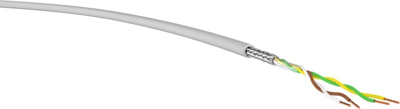 KABEL-LEITUNGEN - Elektronik-Steuerleitung mit Abschirmung aus verzinntem Kupfergeflecht LiYCY paarig 2X2X0,14 GR Eca