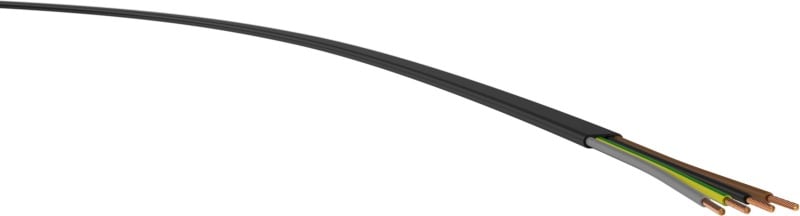 KABEL-LEITUNGEN - Gummiflachleitung für mittlere mechanische Beanspruchung NGFLGöu 4X1,5 SW
