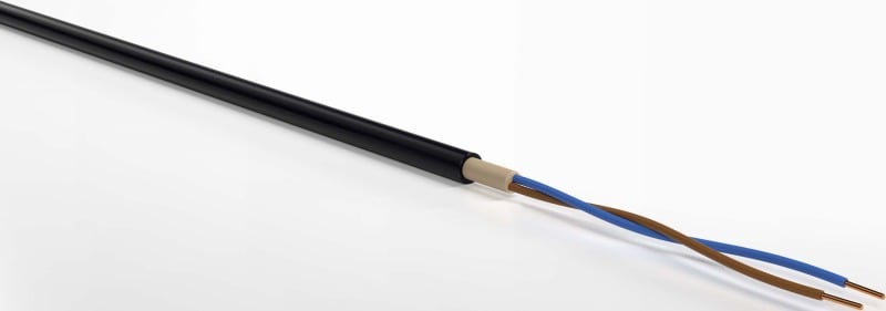 KABEL-LEITUNGEN - PVC-isolierte Starkstromkabel 0,6/1kV ein- und mehradrig E-YY 2X6 RE SW Eca