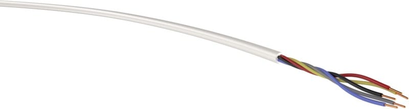 KABEL-LEITUNGEN - PVC-isolierte Fernmelde-Schlauchdrähte YR 5X0,8 WS Eca