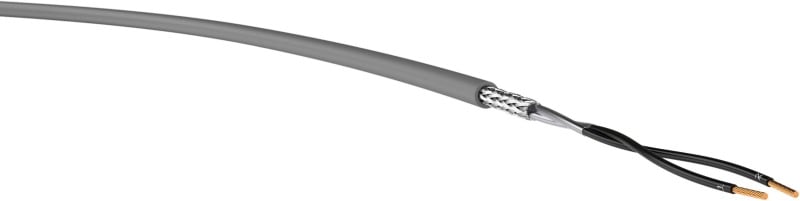 KABEL-LEITUNGEN - PVC-Steuerleitung mit Kupferabschirmung YSLCY 2X1 GR Eca