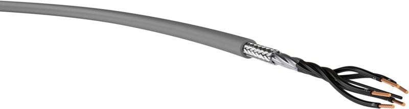 KABEL-LEITUNGEN - PVC-Steuerleitung mit Kupferabschirmung YSLCY 5X1 GR Eca