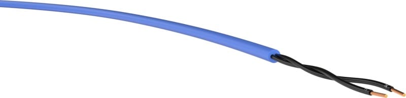 KABEL-LEITUNGEN - PVC-Steuerleitung für eigensichere Stromkreise mit blauem Außenmantel YSLY (blau) eigensicher EB 2X0,75 BL Eca