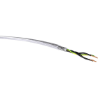 KABEL-LEITUNGEN - PVC-Steuerleitung mit Stahldrahtgeflecht YSLYQY 4X0,75 TRANSP