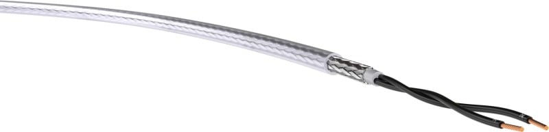 KABEL-LEITUNGEN - PVC-Steuerleitung mit Stahldrahtgeflecht YSLYQY 2X1,5 TRANSP