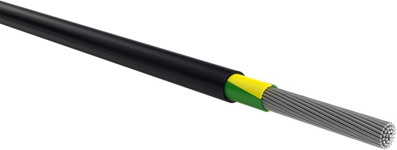 KABEL-LEITUNGEN - PVC-isolierte Kabel mit Aluminiumleiter E-AYY 1X240 RM SW Eca