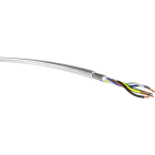 KABEL-LEITUNGEN - PVC-Steuerleitung mit Stahldrahtgeflecht YSLYQY 5X10 TRANSP