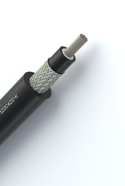 KABEL-LEITUNGEN - Solarkabel R11-1 6/6 SW H1Z2C4Z2-K geschirmt