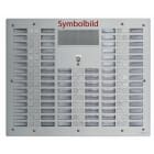 FERMAX - Türstation UP silber Antivandal 6-reihig m, 84 Tasten und Bohrung für P1