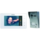 FERMAX - COLOR Video WAY KIT, Monitor 7, Einfamilienhaus m. Türstation AP,silber