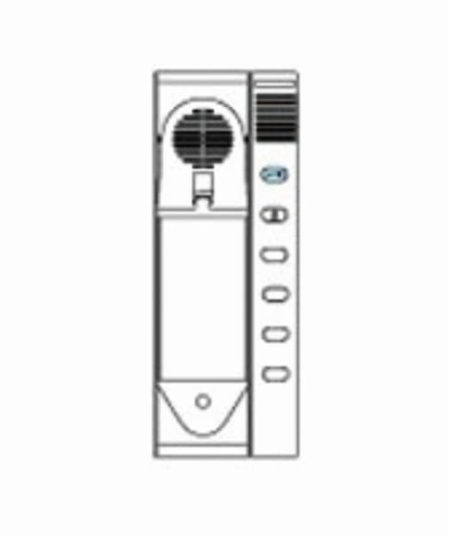 FERMAX - Citymax Telefonabdeckung mit Türöffnertaste polarweiß