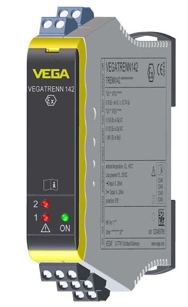 VEGA - Einkanaliger Speisetrenner für 4 … 20 mA/HART-Sensoren