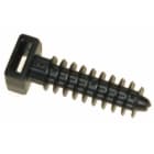 SAPI-SELCO - Wanddübel f. Kabelbinder bis 9 mm Breite schwarz