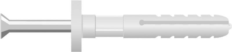 SAPI-SELCO - Schlagdübel mit Stahlnagel Dm.5mm,L:40/10mm, VE=100Stk.