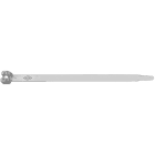 SAPI-SELCO - Kabelbinder m. Metallzunge MET 360x7,5 mm farblos, VE=50Stk.