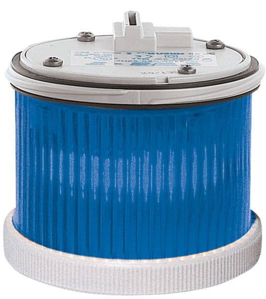 SIRENA - Blinklichtelement TWS L MT 12V/24V DC, 5W Ba15d, blau