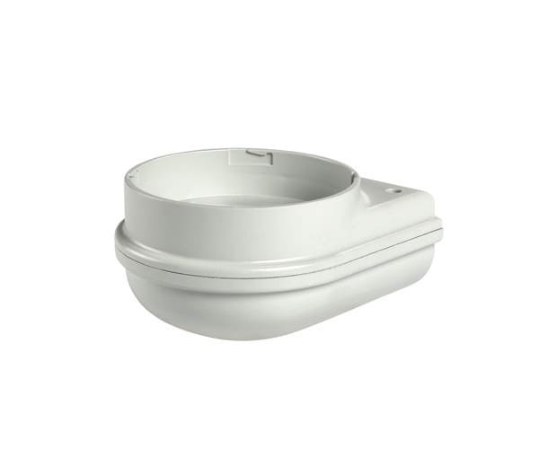 SIRENA - M-Line-Sockel Wand grau 12-24V ACDC, IP65