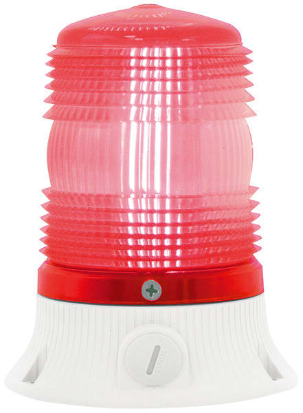 SIRENA - MINIFLASH FLR S LED rot, 12-24V AC/DC, IP54