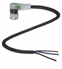 PEPPERL & FUCHS - Kabeldose M12, LED, 3-polig, PUR-Kabel 5M, 3x0,34mm2