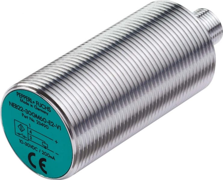PEPPERL & FUCHS - Ind. Sensor, M30, sn: bündig 22mm, PNP(NO), M12 4polig