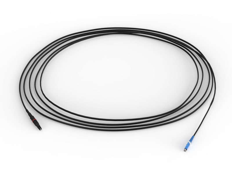 CCS CORNING - 1F Pushlok zu LC Simplex, dielektrisch, 2 m, Einzelverpackung