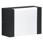 ALBERT - WL, Aluminium, schwarz, 1 x LED 5 W, 480 lm, IP 54