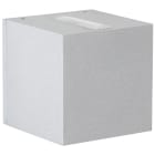 ALBERT - WL, Alu, silber, LA: eng/eng, 2 x LED 3 W, 330 lm, IP 44