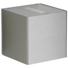 ALBERT - WL, Edelstahl, LA: eng/eng, 2 x LED 3 W, 330 lm, IP 44
