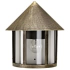 ALBERT - WL, Aluminium, braun-messing, 1 x A 60 - 75 W, E 27, IP 44