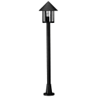 ALBERT - Wegeleuchte, Alu, schwarz, 1 x A 60 - 75 W, E 27, IP 44
