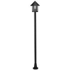 ALBERT - Mastleuchte, Alu, schwarz, 1 x A 60 - 75 W, E 27, IP 44