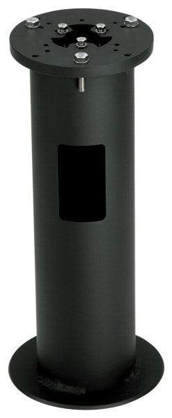 ALBERT - Erdeinbausockel, Aluminium, schwarz,