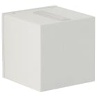 ALBERT - WL, Alu, weiß, LA:eng/breit, 2 x LED 3 W, 330 lm, IP 44