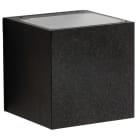 ALBERT - WL, Alu, schwarz,LA:breit/breit, 2 x LED 3 W, 330 lm, IP 44