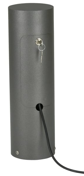 ALBERT - Steckdosensäule abschließbar Nr. 4411, anthrazit, CEE 16 A