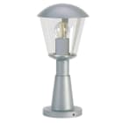 ALBERT - Sockelleuchte Nr. 0554, silber, für 1 x Lampe, E27