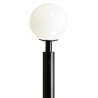 ALBERT - Kugelaufsatzleuchte Typ Nr. 0850 - Farbe: schwarz, für 1 x A60 - 100 W, E27