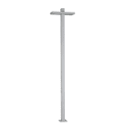 ALBERT - Mastleuchte Typ Nr. 0863 - Farbe: Silber, mit 1 x LED 35 W