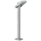 ALBERT - Pollerleuchte Typ Nr. 2091 - schwenkbar - Farbe: Silber, mit 1 x LED 16 W