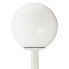 ALBERT - Kugelaufsatzleuchte Typ Nr. 0850 - Farbe: weiß, für 1 x A60 - 100 W, E27
