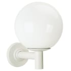 ALBERT - Wandleuchte Typ Nr. 0800 - Farbe: weiß, für 1 x A60 - 100 W, E 27