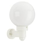 ALBERT - Wandleuchte Typ Nr. 0257 - Farbe: weiß, mit BWM, für 1 x Lampe, E27