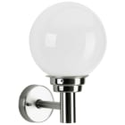 ALBERT - Wandleuchte Typ Nr. 0227 - Edelstahl, für 1 x Lampe, E27
