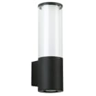 ALBERT - Wandleuchte Typ Nr. 0321 mit zus. Unterlicht - Farbe: schwarz, für 1 x Lampe max