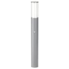 ALBERT - Pollerleuchte Typ Nr. 2070 - Farbe: Silber, mit BWM (2269)für 1 x Lampe max. 20