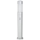 ALBERT - Pollerleuchte Typ Nr. 2019 - Farbe: Silber, mit BWM (2249)für 1 x Lampe, E27