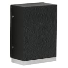 ALBERT - Wandleuchte Typ Nr. 0325 - Farbe: schwarz, mit 1 x LED 3,2 W, 2 Ersatzgläser: 90